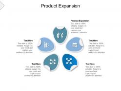 Product expansion ppt powerpoint presentation icon graphics cpb
