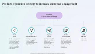 Product Expansion Strategy To Increase Customer Engagement