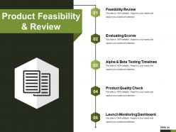 Product feasibility and review sample ppt files