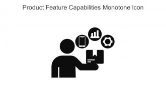 Product Feature Capabilities Monotone Icon In Powerpoint Pptx Png And Editable Eps Format