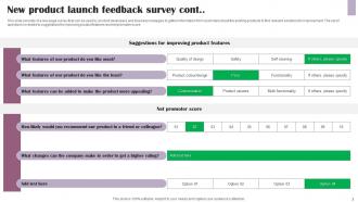 Product Feedback Survey Powerpoint Ppt Template Bundles Survey Graphical