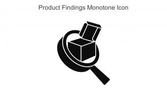 Product Findings Monotone Icon In Powerpoint Pptx Png And Editable Eps Format