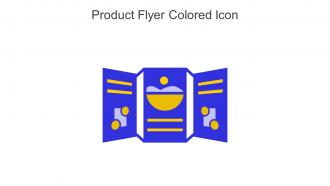Product Flyer Colored Icon In Powerpoint Pptx Png And Editable Eps Format