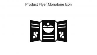 Product Flyer Monotone Icon In Powerpoint Pptx Png And Editable Eps Format