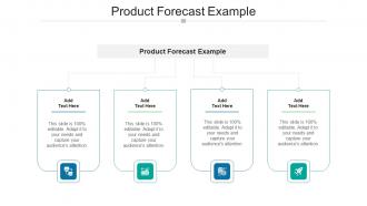 Product Forecast Example In Powerpoint And Google Slides Cpb