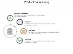 Product forecasting ppt powerpoint presentation file themes cpb
