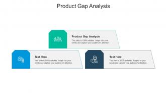 Product gap analysis ppt powerpoint presentation ideas gallery cpb