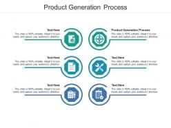 Product generation process ppt powerpoint presentation file mockup cpb