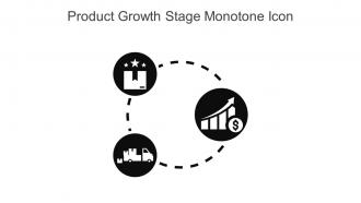 Product Growth Stage Monotone Icon In Powerpoint Pptx Png And Editable Eps Format