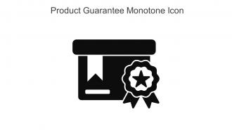 Product Guarantee Monotone Icon In Powerpoint Pptx Png And Editable Eps Format