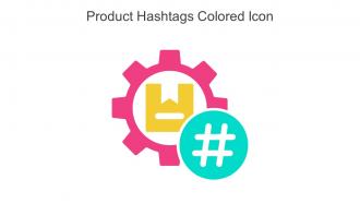 Product Hashtags Colored Icon In Powerpoint Pptx Png And Editable Eps Format