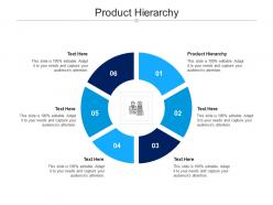 Product hierarchy ppt powerpoint presentation gallery demonstration cpb