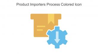 Product Importers Process Colored Icon In Powerpoint Pptx Png And Editable Eps Format