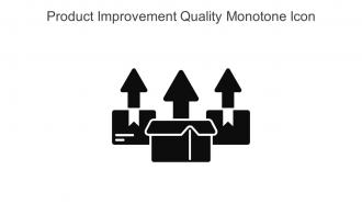 Product Improvement Quality Monotone Icon In Powerpoint Pptx Png And Editable Eps Format