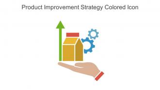 Product Improvement Strategy Colored Icon In Powerpoint Pptx Png And Editable Eps Format