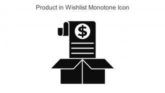 Product In Wishlist Monotone Icon In Powerpoint Pptx Png And Editable Eps Format