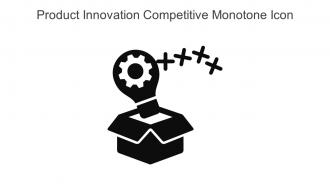 Product Innovation Competitive Monotone Icon In Powerpoint Pptx Png And Editable Eps Format