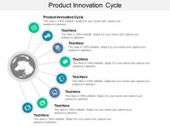 Product innovation cycle ppt powerpoint presentation styles guide cpb