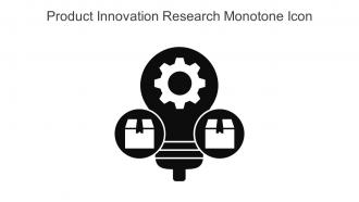 Product Innovation Research Monotone Icon In Powerpoint Pptx Png And Editable Eps Format