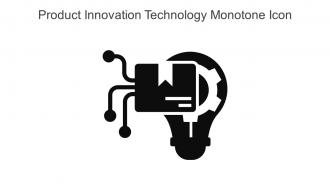 Product Innovation Technology Monotone Icon In Powerpoint Pptx Png And Editable Eps Format