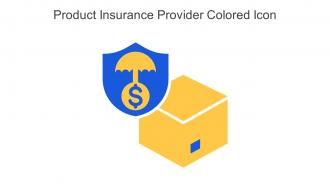 Product Insurance Provider Colored Icon In Powerpoint Pptx Png And Editable Eps Format