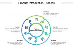 Product introduction process ppt powerpoint presentation ideas outfit cpb