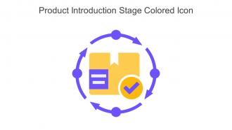 Product Introduction Stage Colored Icon In Powerpoint Pptx Png And Editable Eps Format