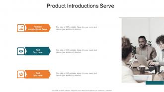 Product Introductions Serve In Powerpoint And Google Slides Cpb