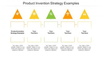 Product invention strategy examples ppt powerpoint presentation infographics images cpb