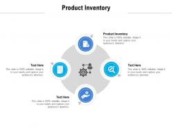 Product inventory ppt powerpoint presentation model ideas cpb