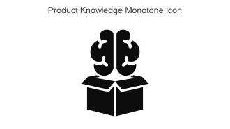 Product Knowledge Monotone Icon In Powerpoint Pptx Png And Editable Eps Format