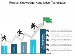 Product knowledge negotiation techniques ppt powerpoint presentation ideas clipart images cpb