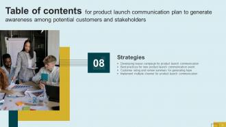 Product Launch Communication Plan To Generate Awareness Among Potential Customers And Stakeholders Impactful Attractive