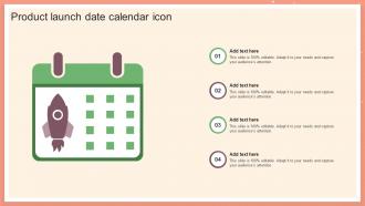 Product Launch Date Calendar Icon