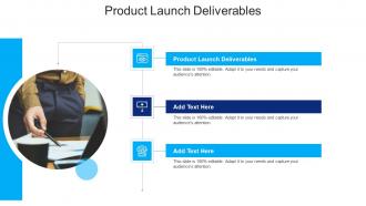 Product Launch Deliverables In Powerpoint And Google Slides Cpb