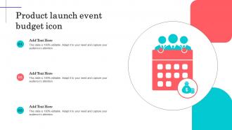 Product Launch Event Budget Icon