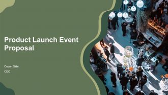 Product Launch Event Proposal PPT Summary AT
