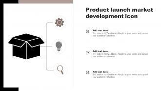 Product Launch Market Development Icon