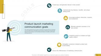 Product Launch Marketing Communication Goals Product Launch Communication