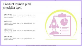 Product Launch Plan Checklist Icon