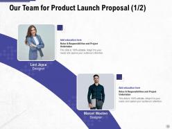 Product launch proposal powerpoint presentation slides