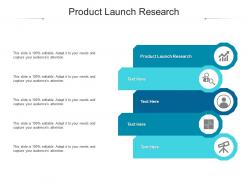 Product launch research ppt powerpoint presentation professional display cpb