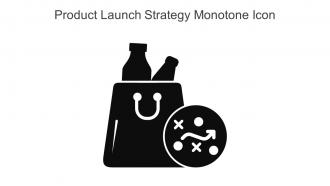 Product Launch Strategy Monotone Icon In Powerpoint Pptx Png And Editable Eps Format