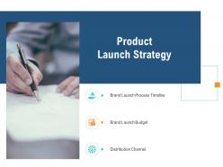 Product launch strategy unique selling proposition of product ppt template