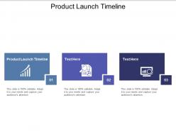 Product launch timeline ppt powerpoint presentation infographic template structure cpb