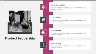 Product Leadership In Powerpoint And Google Slides Cpb