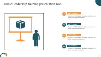 Product Leadership Training Presentation Icon