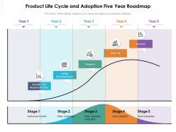 Product Life Cycle And Adoption Five Year Roadmap
