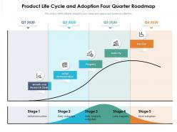Product Life Cycle And Adoption Four Quarter Roadmap