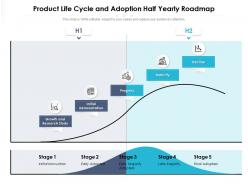 Product life cycle and adoption half yearly roadmap